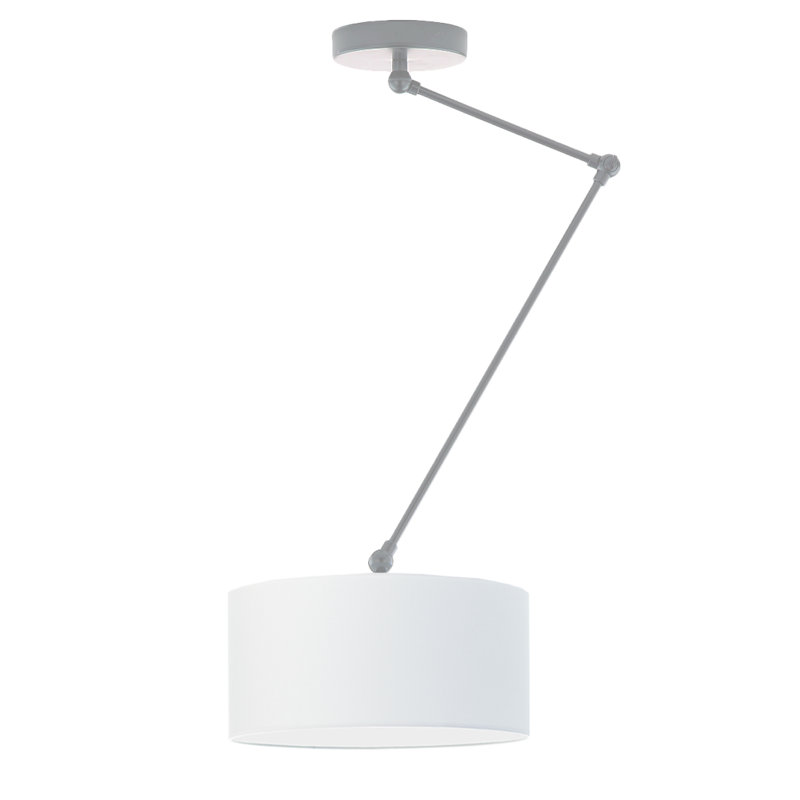Shiryl 1 - Light Novelty Chandelier, Silver, White