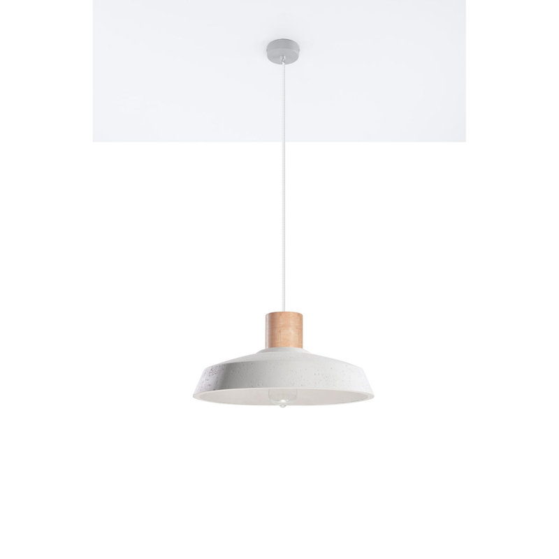 Värnamo 1 - Light White/Brown Dome Pendant