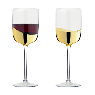 Wave Wine Glasses