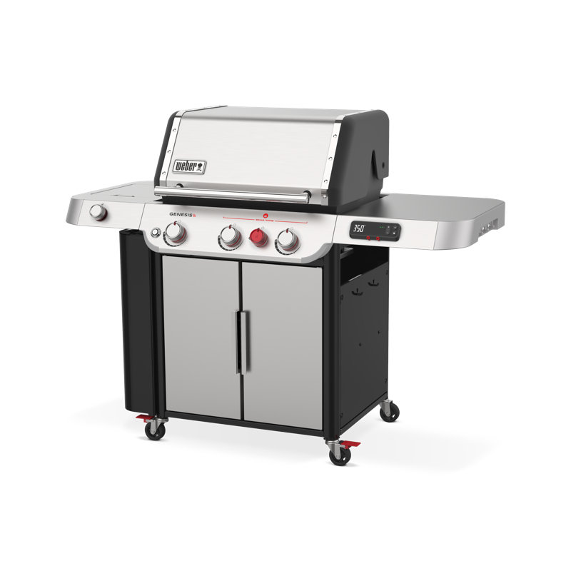 Weber Genesis EPX-335 3-Burner Natural Gas Grill	, Stainless Steel