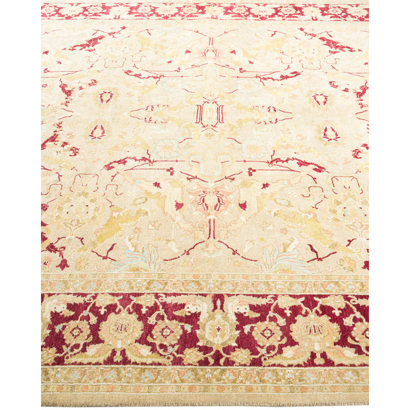 Classic One-of-a-Kind 6' 2" X 9' 1" Hand Knotted Area Rug