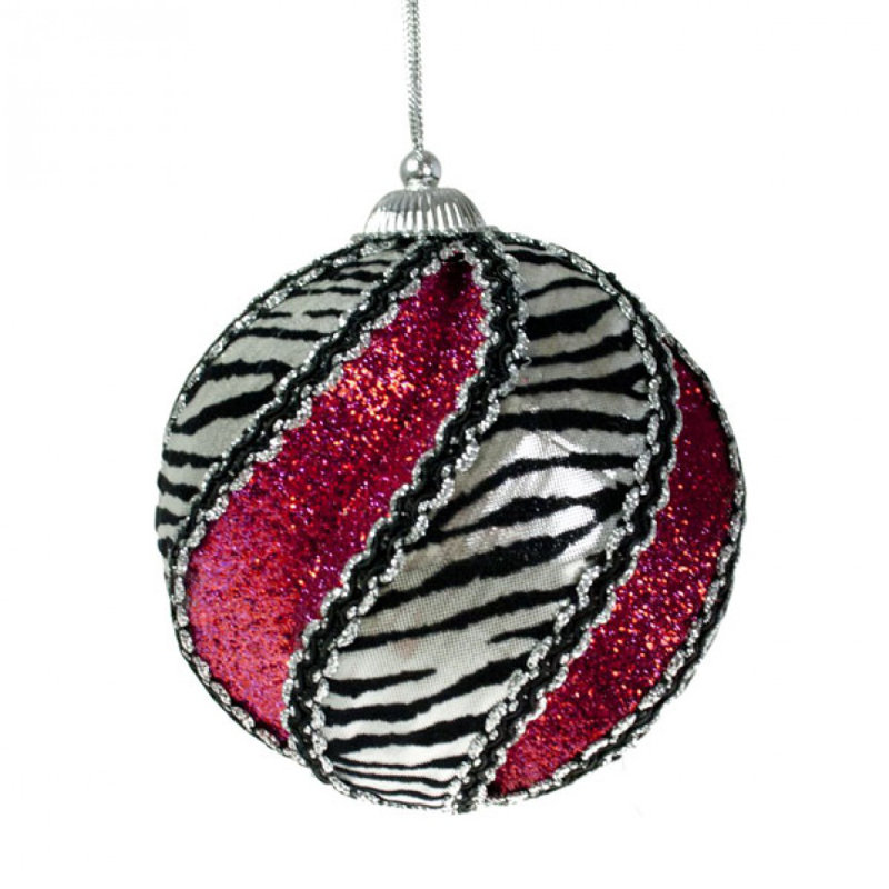 Bauble, 10cm H x 10cm W x 6cm D