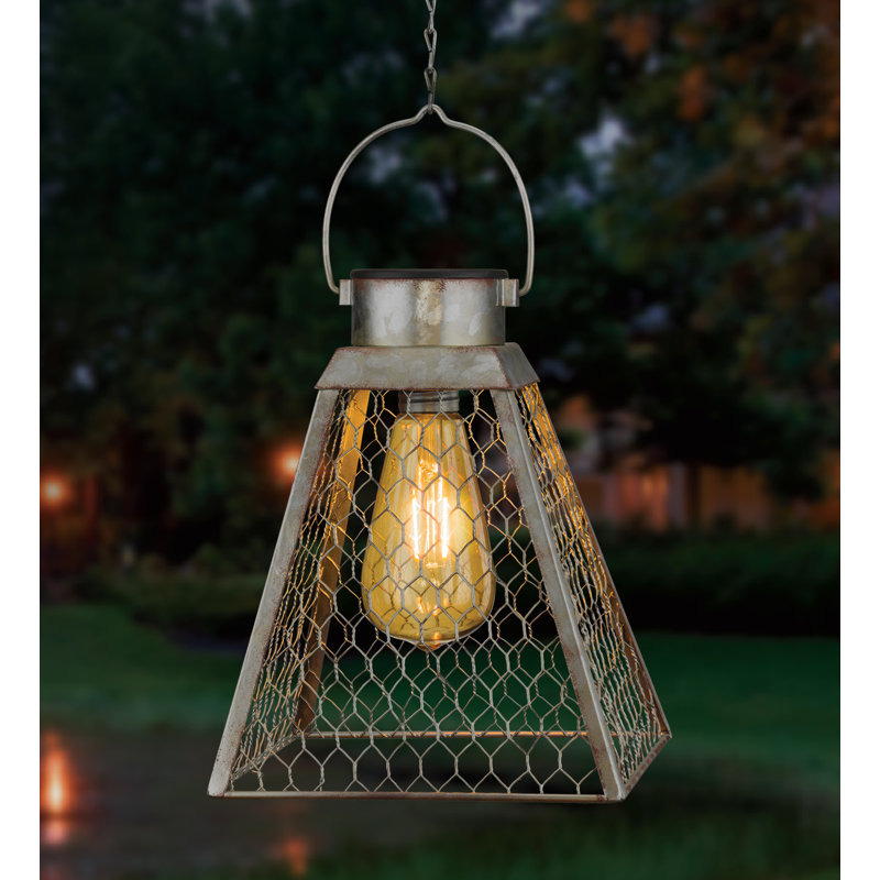Luminaire suspendu d'extérieur Edison, Pyramide