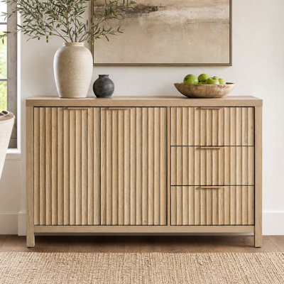 Buffet 47 po 3 tiroirs Nicolee