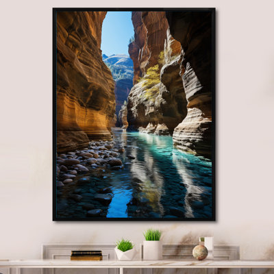 «Canyon Unveiling Majesty II», reproduction d'art mural paysage et nature
