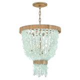 Dune 4 - Light Crystal Tiered Pendant