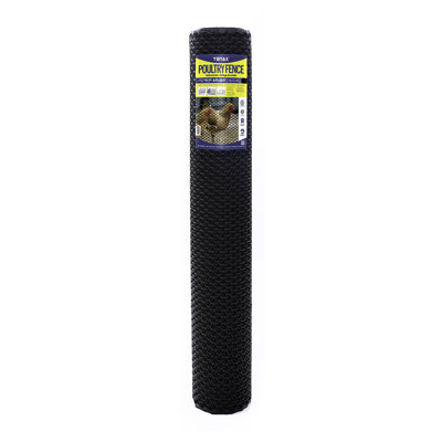 Poultry Fence 4'x50' Black