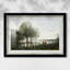 Binney, Le Marais, vers 1865-1870, par Jean-Baptiste-Camille Corot - Tableau sous verre, encadré et sous passe-partout, grand format, idéal pour un salon.-717547091-717547093-717547115