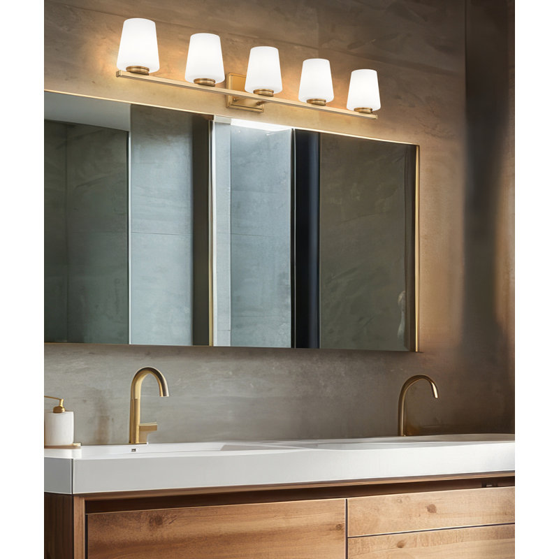 Éclairage pour meuble-lavabo, H 8 po x l 42 po x P 6,5 po