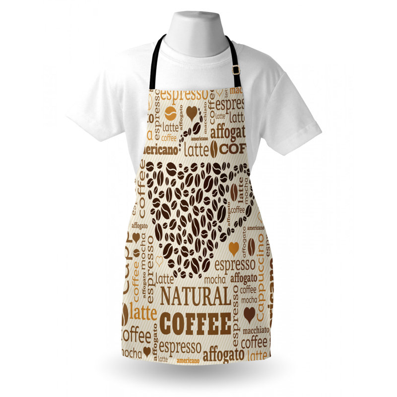 Tablier naturel affogato cappuccino latte