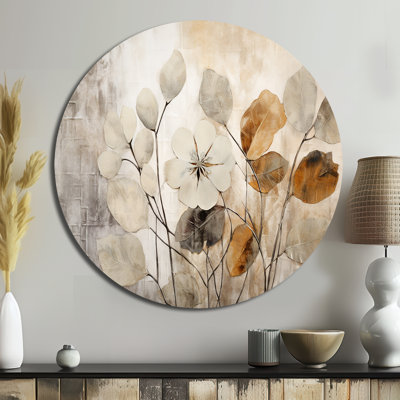 Baillons - Abstract Round Metal Art