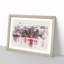 The Montreal Canada Skyline - Picture Frame Painting Print-56856375-56856378