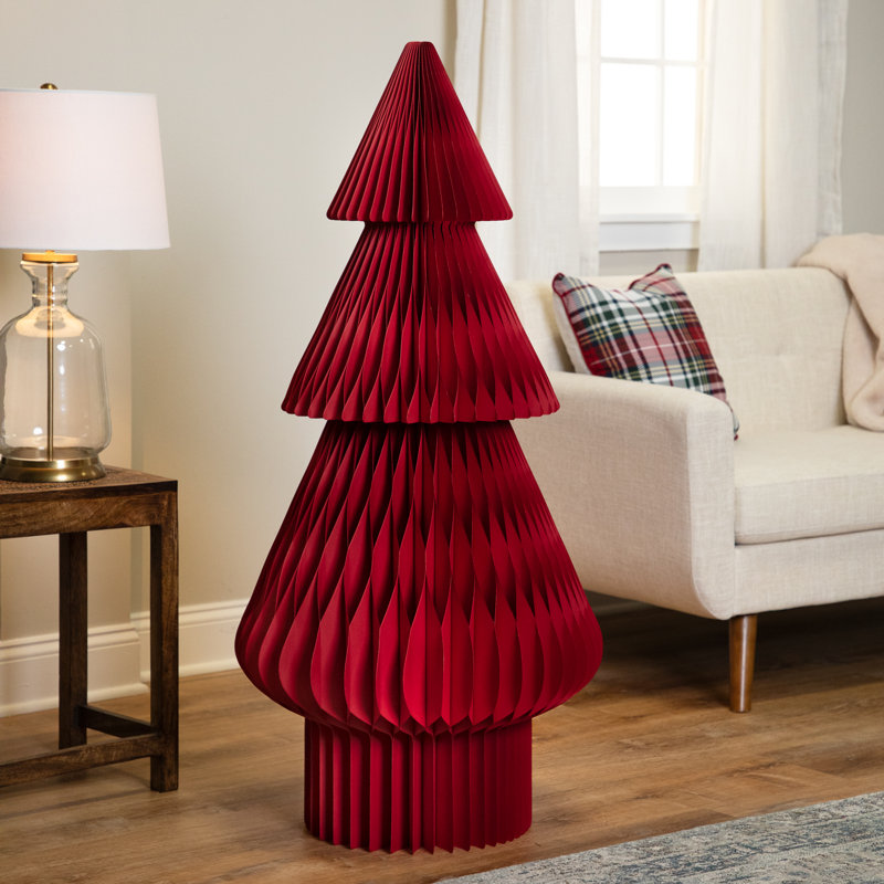 Artificial Christmas Tree, Red