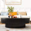 Table basse ovale