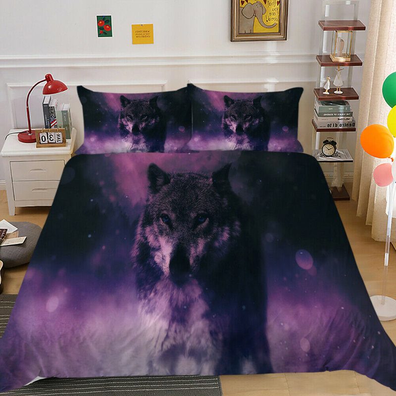 Emke Abstract Duvet Cover with Pillowcases Included, 140 x 200cm Duvet Cover + 1 Housewife Pillowcase