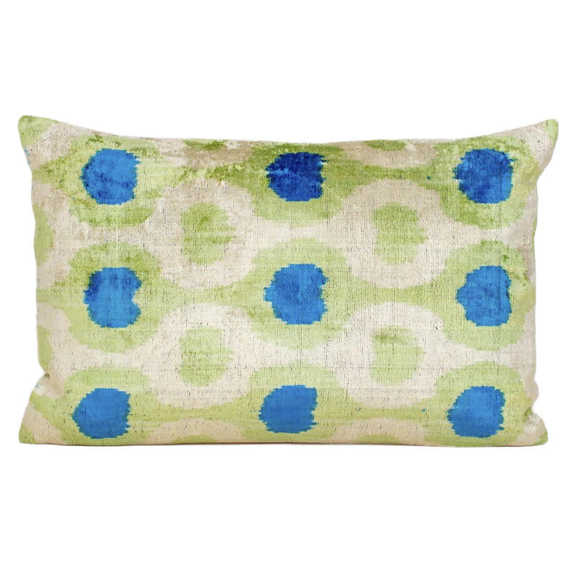 Coussin en velours Moraby Sansevieria