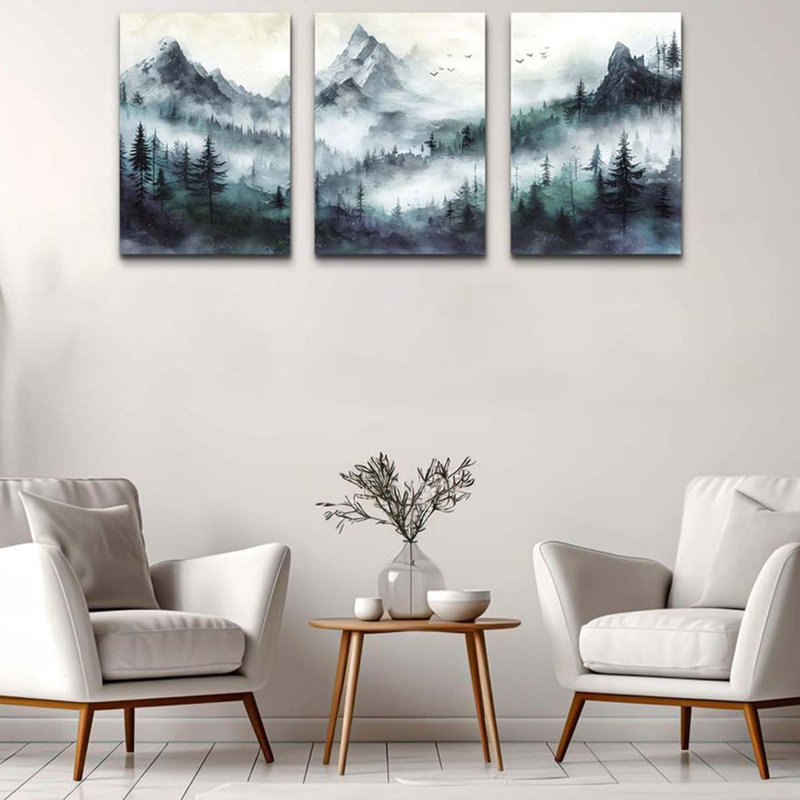 3 Piece Wrapped Canvas Print