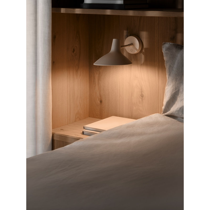 Steel Flush Mounted Sconce, Sand