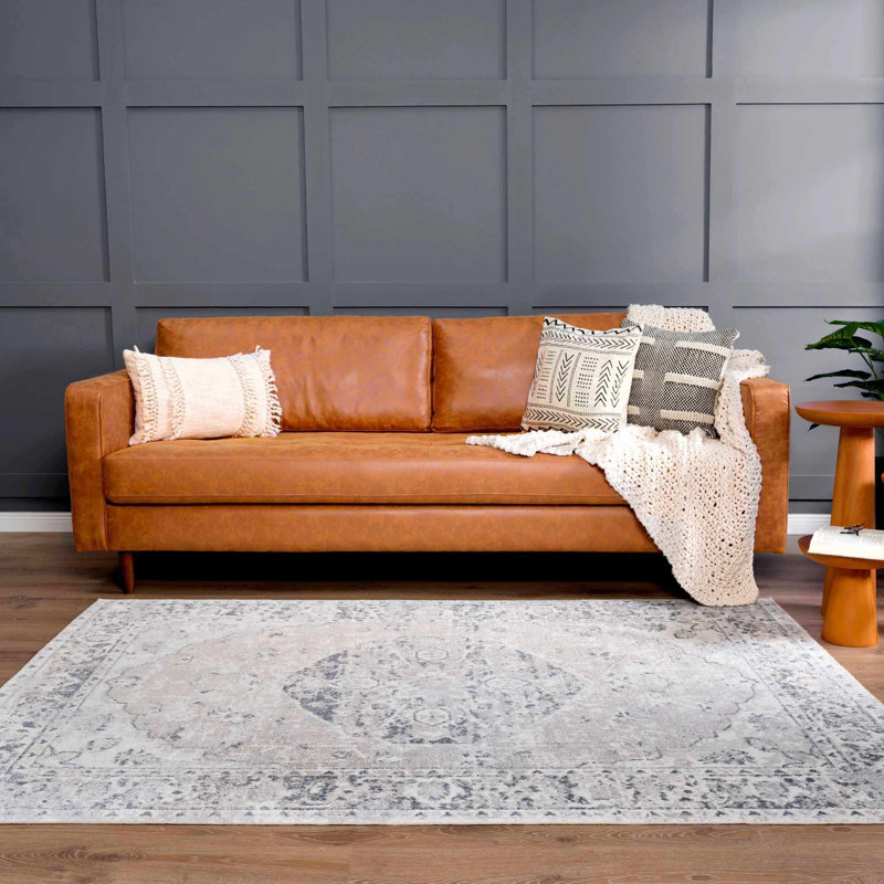 Tapis oriental oriental lavable à la machine, Rectangle 7 pi 10 po x 10 pi 2 po