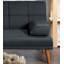 Canapé-lit ajustable en polyfibre, canapé de salon-1825276627