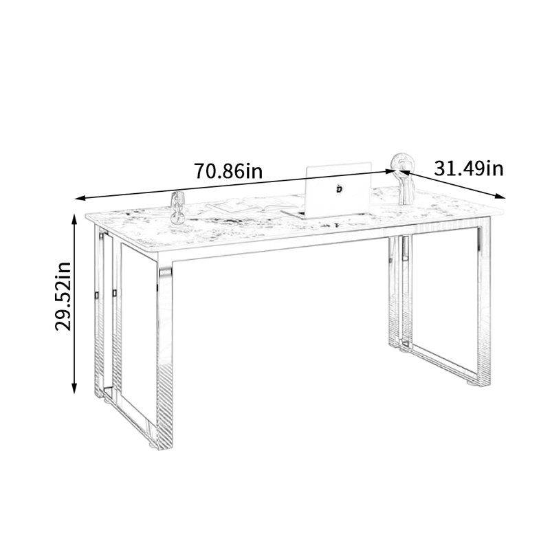 Jacquoline, 29.52" H x 70.86" W x 31.49" D