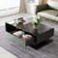 Solid Coffee Table with Storage-306028881