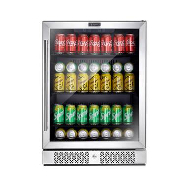 Lanbopro 112 Cans (12 oz.) 5.4 Cubic Feet Beverage Refrigerator