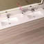 DAX Pasadena Vanity Cabinet with Glossy Toscana Basin, 72", Pine-114825930