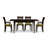 Sarah 4 - Person Solid Wood Top Four Leg Dining Set-16848869-16848872-39921311