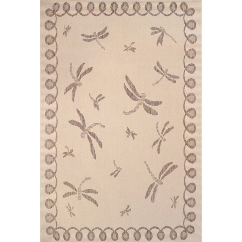 Antoniu Abstract Indoor / Outdoor Area Rug, Rectangle 80 x 150cm