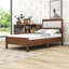 Wood Bed with Soft Upholstered Headboard and Spacious Underbed Storage-1345546638-1345546640