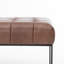 Genuine Leather Upholstered Bench-1314316916