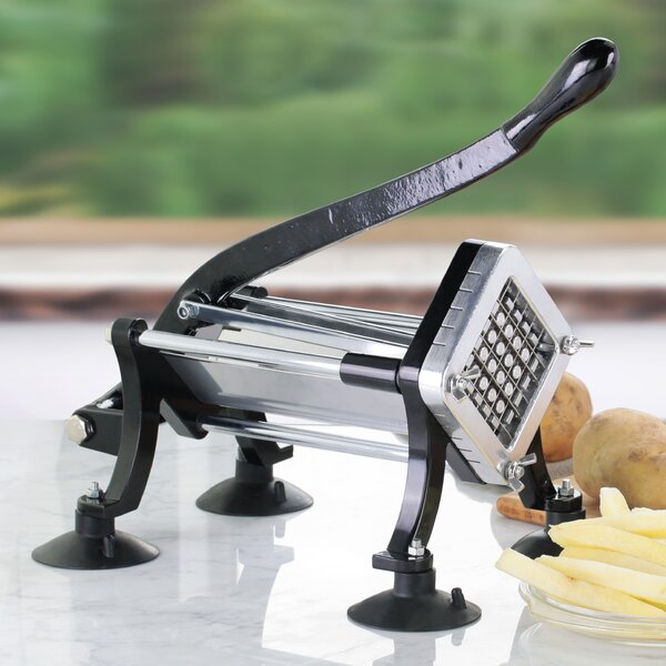 Potato Slicer for French Fries French Fry Cutter Chopper Press with Suction  Feet