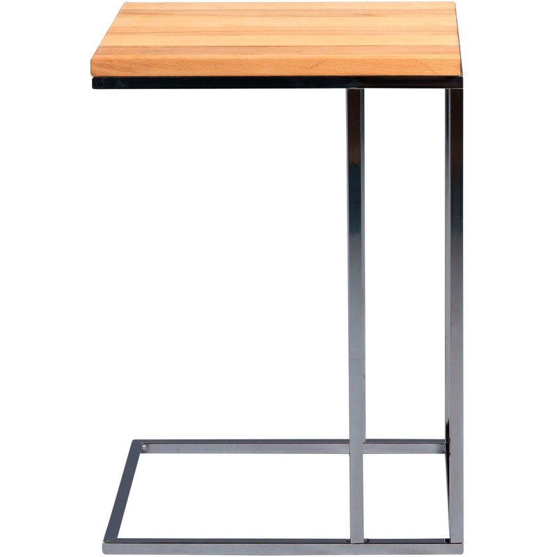 Dever Side Table, Silver