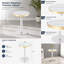 Table basse 23,6 po Modern