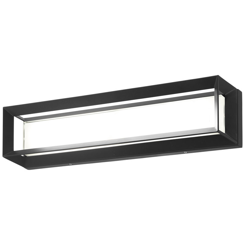 Orren Ellis Sugeiri Coal With Clear Shade Led Vanity Light
