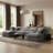 Itala 6 - Piece Velvet Corner Sectional-94482499