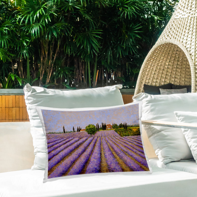 Coussin Lavande Fields Farmland