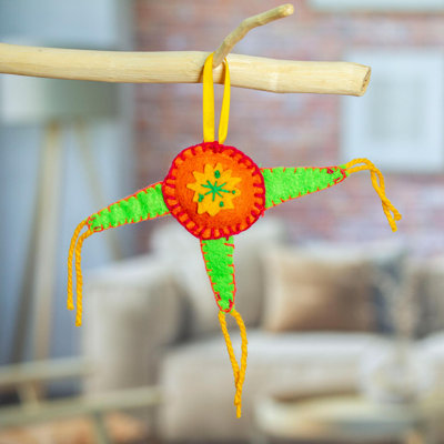 10.75'' Handmade Acrylic Hanging Figurine Ornament