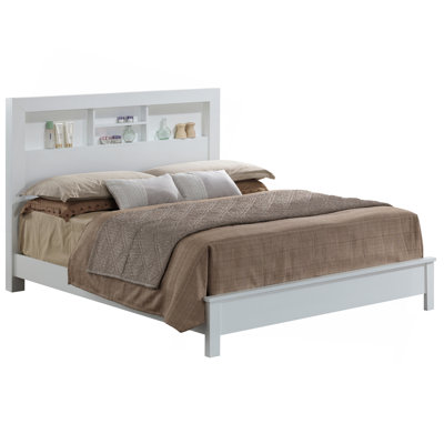 Transitional Cherry Full Bed For Timeless Elegance