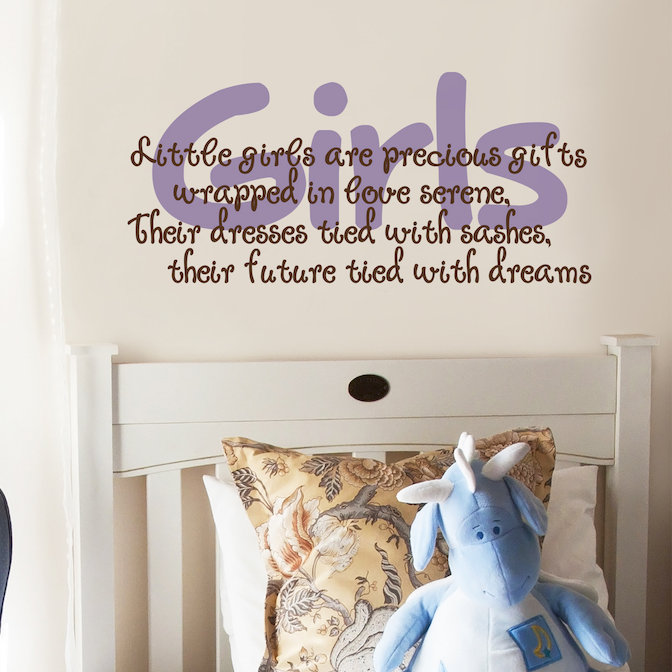 Text & Numbers Non-Wall Damaging Wall Decal Fireside Home