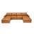 Rycharles Top-Grain Leather Match Large Seating Modular Sectional-683051281