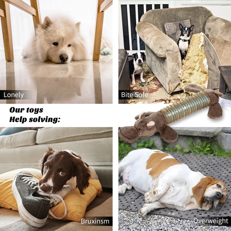 Peluche à mâcher pour chiots et dentition