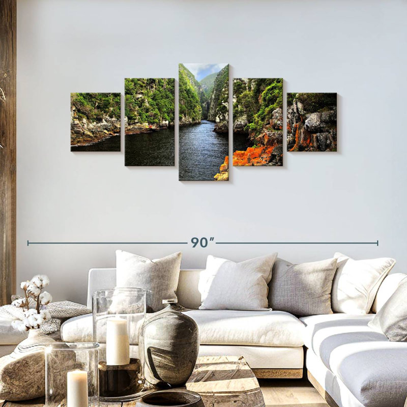 Tsitsikamma River, 30" H x 68" W