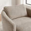 Chaise d'appoint rembourrée 34,1 po avec coussin de dossier amovible-937226825-959049025