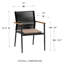 Ensemble de 2 fauteuils empilables Melvis