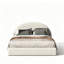 Boucle Bed Frame With Headboard-1643391552-1643391561