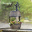 Thiessen Barrel Fountain Planter