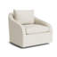 Laurel Upholstered Swivel Armchair-917818150