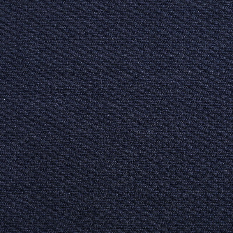 Couverture en coton piqué uni Tommy Hilfiger, Marine, Très grand lit